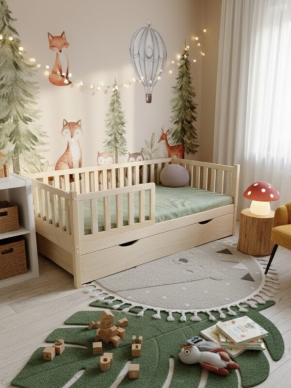 Детская кровать — софа сканди