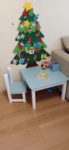 Детский стол и стул растущий TEDDY деревянный от года