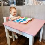 Детский стол и стульчик Princess с ящичком