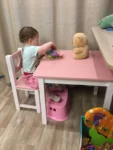 Детский стол и стульчик Princess с ящичком