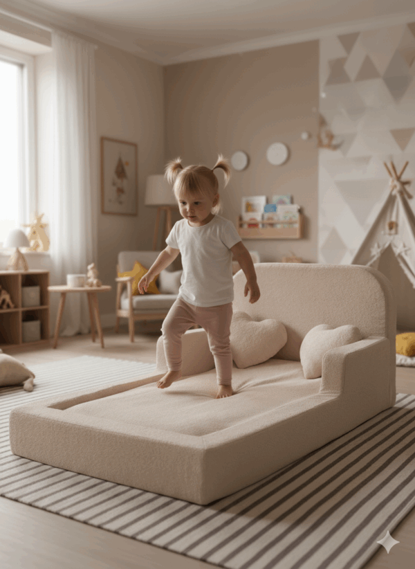 Детская бескаркасная кровать