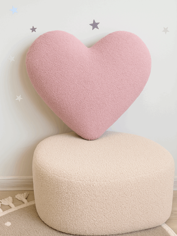 Подушка Сердце букле princess