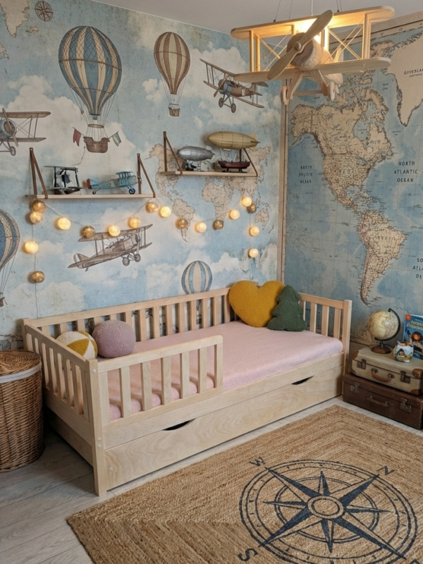 Детская кровать — софа сканди