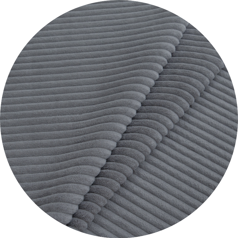 Вельвет серый