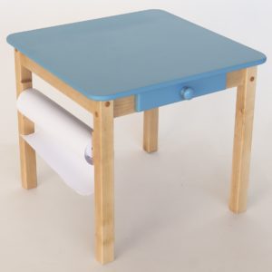 Детский стол FOREST blue с ящичком из березы