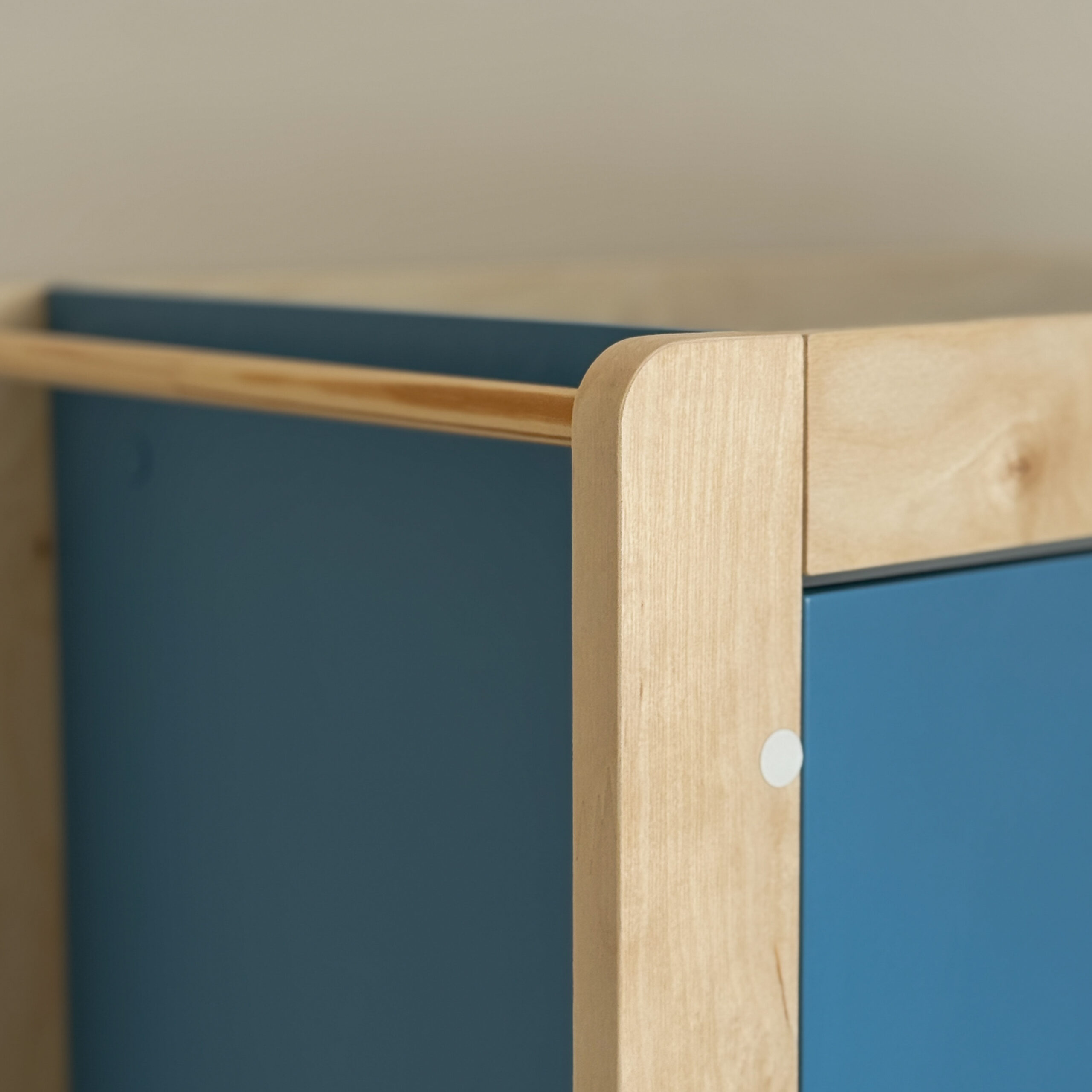 Шкаф в детскую комнату для одежды Forest Blue