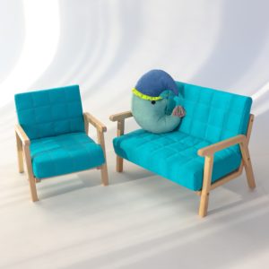 Диванчик детский Aquamarine