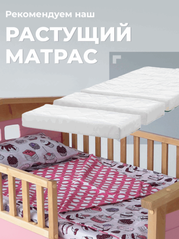 Детская раздвижная кровать домик Forest Pink от года