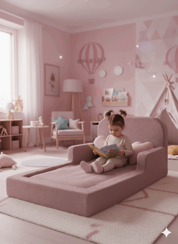 Детская бескаркасная кровать