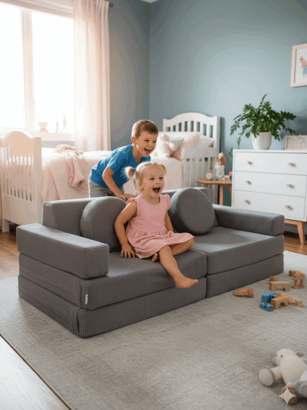 Диван детский игровой бескаркасный трансформер мягкий 160х80